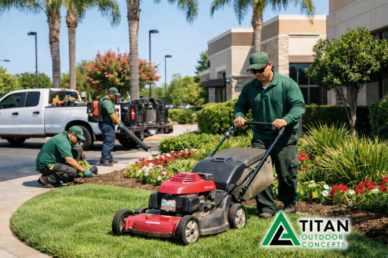 Property management landscape maintenance companies in Orange County