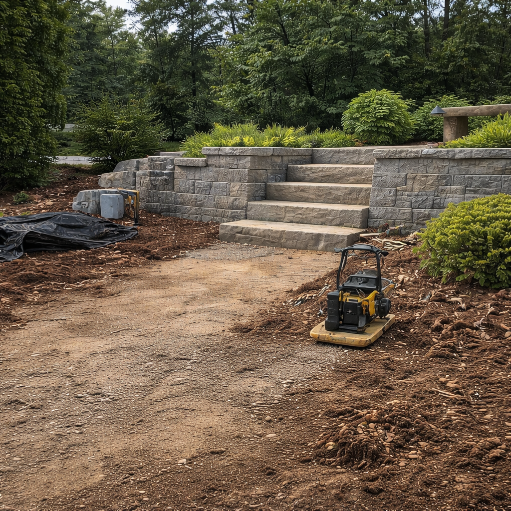 Titan Outdoor Concepts Level and Building Steps
